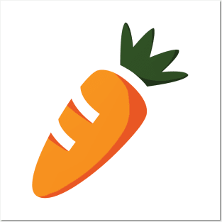 Cute Carrot (color) Posters and Art